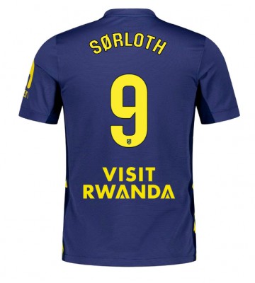 Atletico Madrid Alexander Sorloth #9 Udebanetrøje 2025-26 Kortærmet